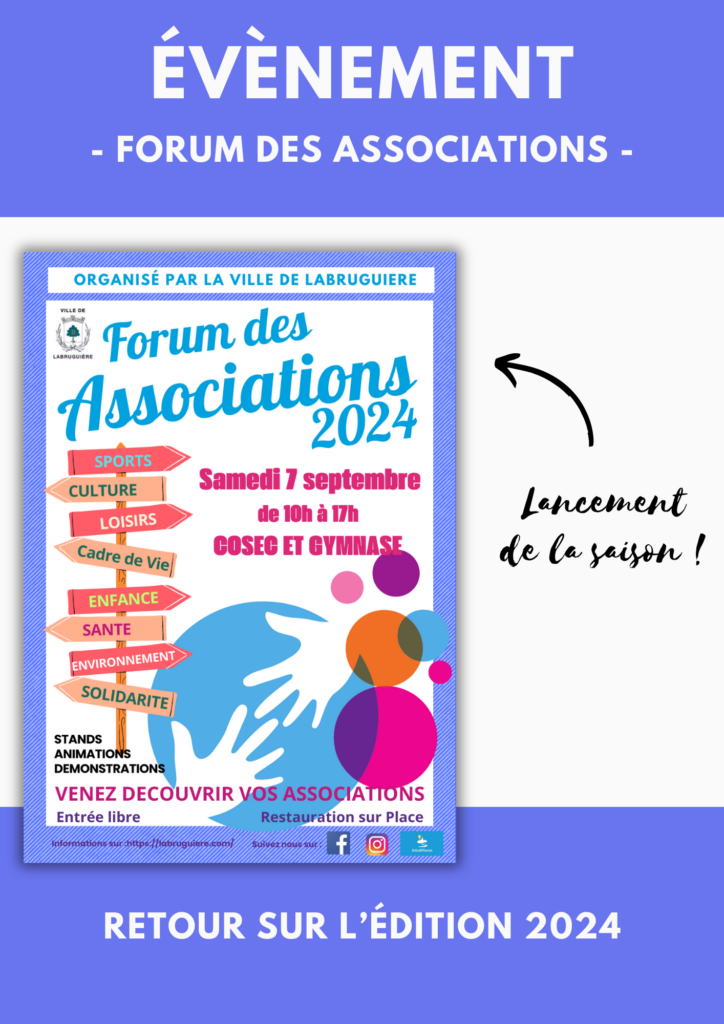Forum des associations 2024 !
